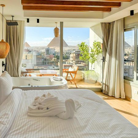 Galaxy Pyramids View Inn Kafrat al Jabal Exterior photo