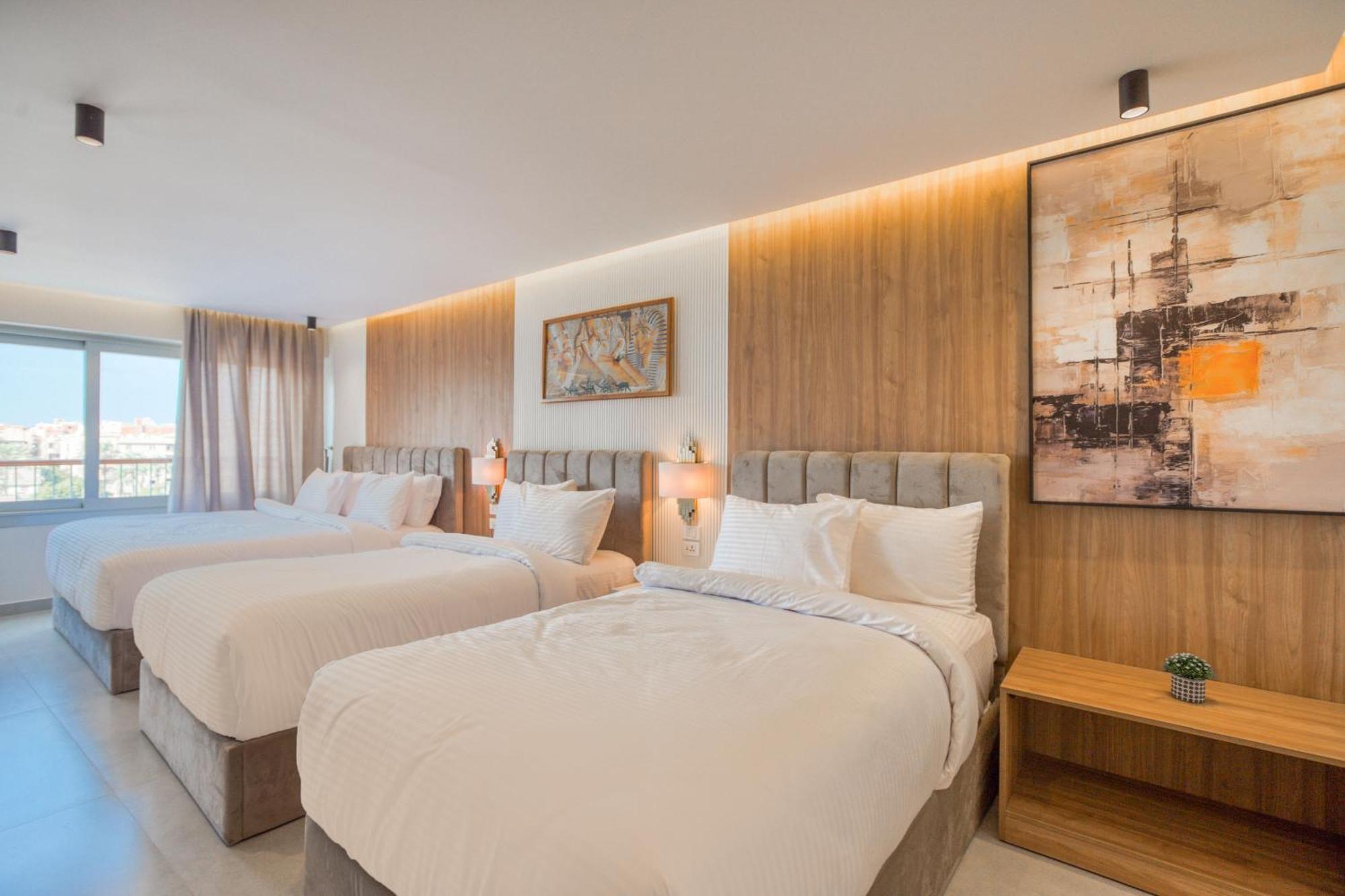 Galaxy Pyramids View Inn Kafrat al Jabal Exterior photo