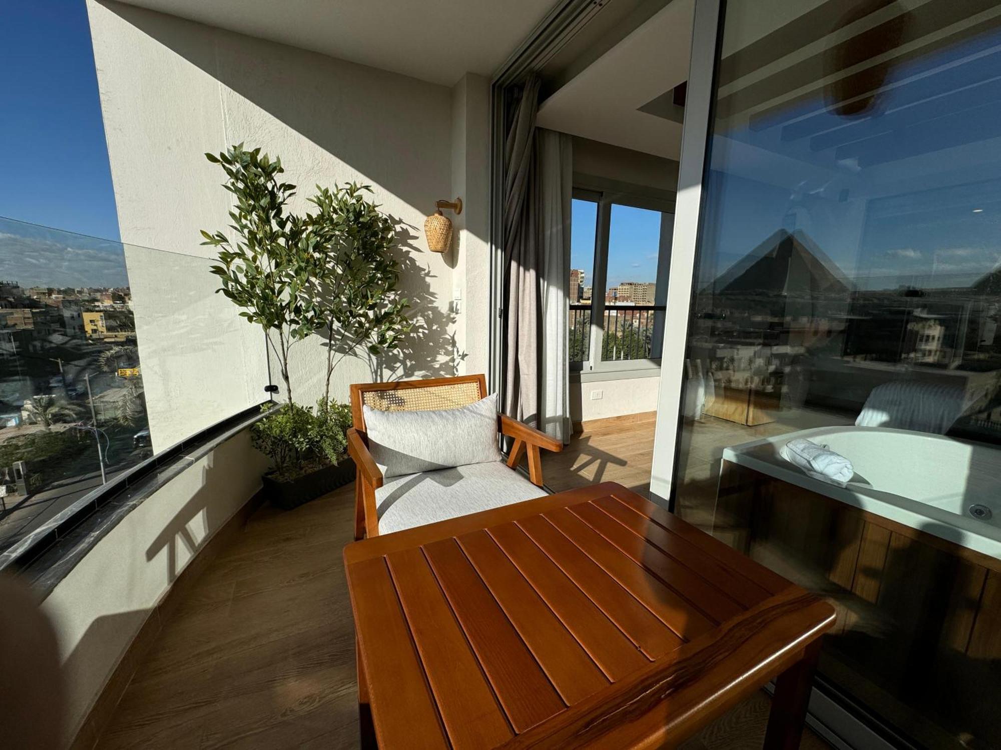 Galaxy Pyramids View Inn Kafrat al Jabal Exterior photo